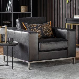 pottsville-faux-leather-armchair-black-chrome-legs