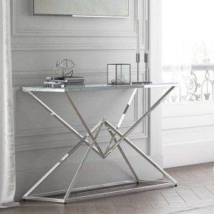 prism-glass-console-table-polished-stainless-steel-base