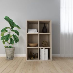 quena-bookcase-6-compartments-sonoma-oak