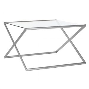 romelo-square-clear-glass-coffee-table-satin-nickel-frame