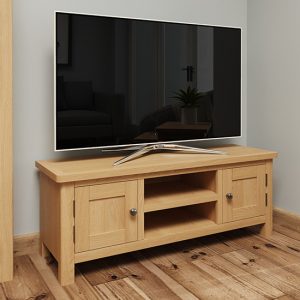 rosemont-2-doors-1-shelf-tv-stand-rustic-oak