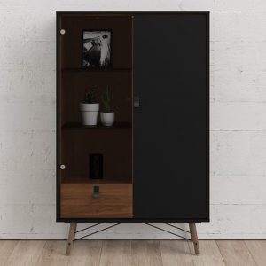 rynok-wooden-display-cabinet-matt-black-walnut