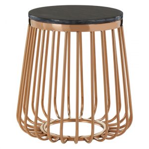 saclateni-round-black-marble-side-table-rose-gold-frame