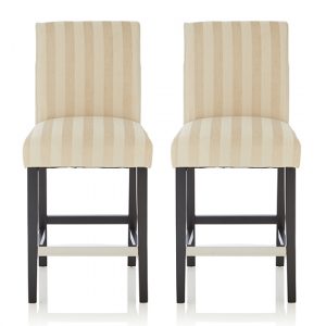 saftill-cream-fabric-fixed-bar-stools-black-legs-pair