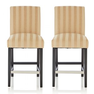 saftill-oatmeal-fabric-fixed-bar-stools-black-legs-pair