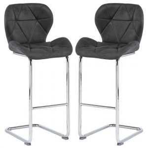 samoa-cantilever-grey-fabric-bar-stools-pair