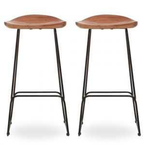 santorini-natural-wooden-bar-stools-black-frame-pair