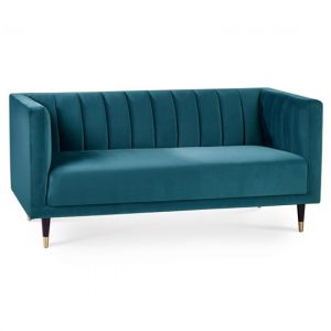 sarnia-scalloped-back-velvet-2-seater-sofa-teal