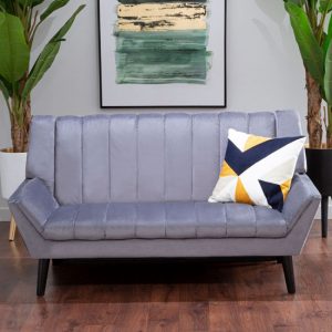 savinos-upholstered-velvet-2-seater-sofa-grey