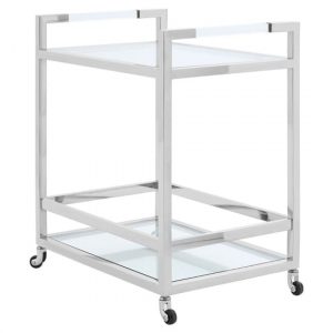 sceptrum-clear-glass-2-tier-bar-trolley-silver-steel-base