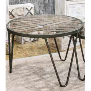 simons-round-clear-glass-side-table-anthracite-metal-legs
