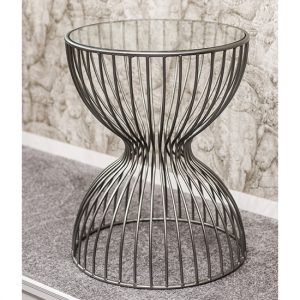 simons-round-clear-glass-side-table-grey-metal-base