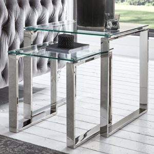 sioux-clear-glass-nest-of-2-tables-stainless-steel-legs