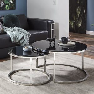 sioux-round-set-of-2-black-glass-coffee-tables-chrome-legs