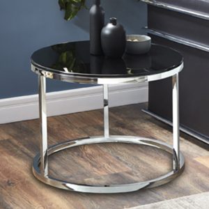 sioux-small-round-black-glass-coffee-table-chrome-legs