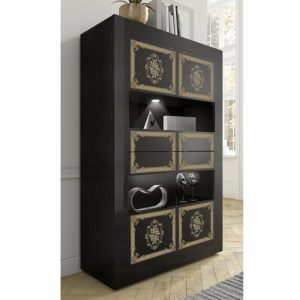 sisseton-high-gloss-4-glass-doors-display-cabinet-black