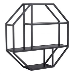 sparks-octagon-design-3-shleves-wall-shelf-ash-black