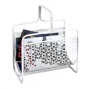 starke-metal-newspaper-rack-white