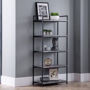 staten-tall-metal-bookcase-concrete-effect