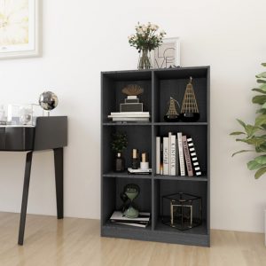 taban-pinewood-bookcase-6-shelves-grey