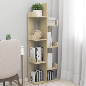 tevin-wooden-bookshelf-8-compartments-sonoma-oak