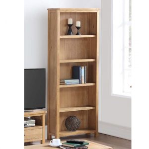 trevino-tall-bookcase-oak-4-shelves
