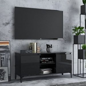 usra-high-gloss-tv-stand-2-doors-shelf-black
