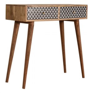 valentina-wooden-console-table-oak-ish-2-drawers