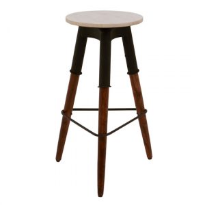 vance-round-marble-top-bar-stool-dark-wooden-legs