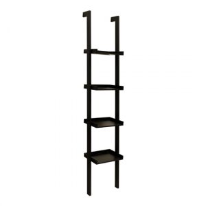 waterville-ladder-style-4-tier-bookcase-matt-black
