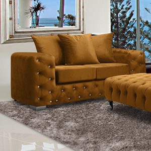 worley-malta-plush-velour-fabirc-2-seater-sofa-gold