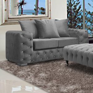 worley-malta-plush-velour-fabirc-2-seater-sofa-grey