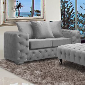 worley-malta-plush-velour-fabirc-2-seater-sofa-silver