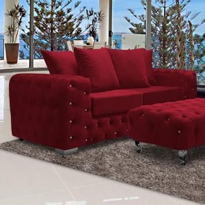 worley-malta-plush-velour-fabirc-3-seater-sofa-red