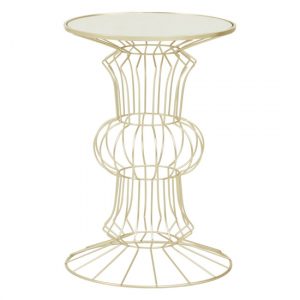 xuange-round-white-glass-top-side-table-gold-metal-frame