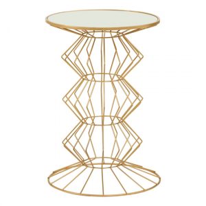 xuange-round-white-mirrored-glass-side-table-gold-frame