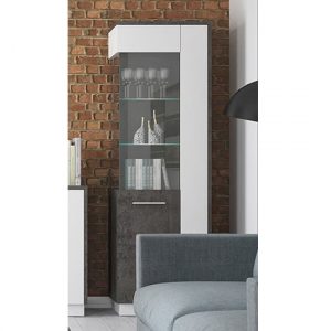 zinger-led-left-glazed-display-cabinet-grey-white