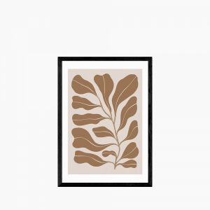 soft-leaves-on-taupe-graphic-print-p42693-2842999_image summer sale cult furniture, MySmallSpace UK
