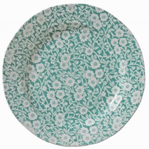 5.TealCalico21cmPlate_75501