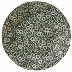 6.GreenCalico21cmPlate_75498