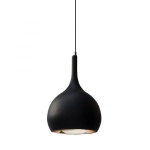black_led_pendant_light