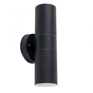 black_twin_wall_light