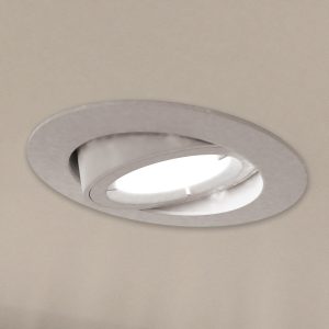 close_up_of_a_mounted_tilted_white_downlight