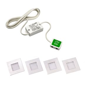 led_plinth_light_square_x_4_pack_with_led_driver