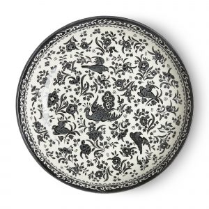 pasta-bowl-black-regal-peacock-pasta-bowl-23cm-9-seconds-1