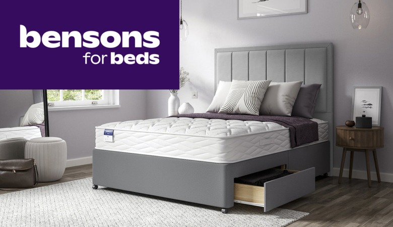 Simply By Bensons Bliss Divan Bed Set On Castors