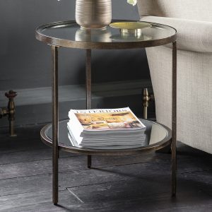 Adoi-Metal-Side-Table-in-Bronze-Image-2
