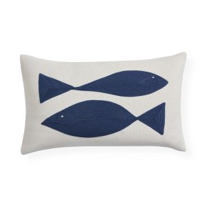 Biarritz_Fish_Pillow_Navy_Front_Spring23_Silo