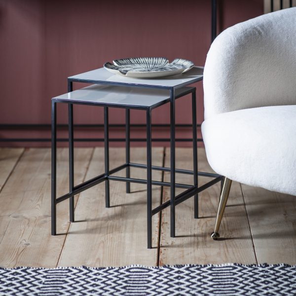 Calgary-Metal-Nest-of-2-Tables-in-Black-Image-2