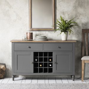 Dean-Acacia-Wood-Sideboard-with-Wine-Storage-in-Grey-Image-2